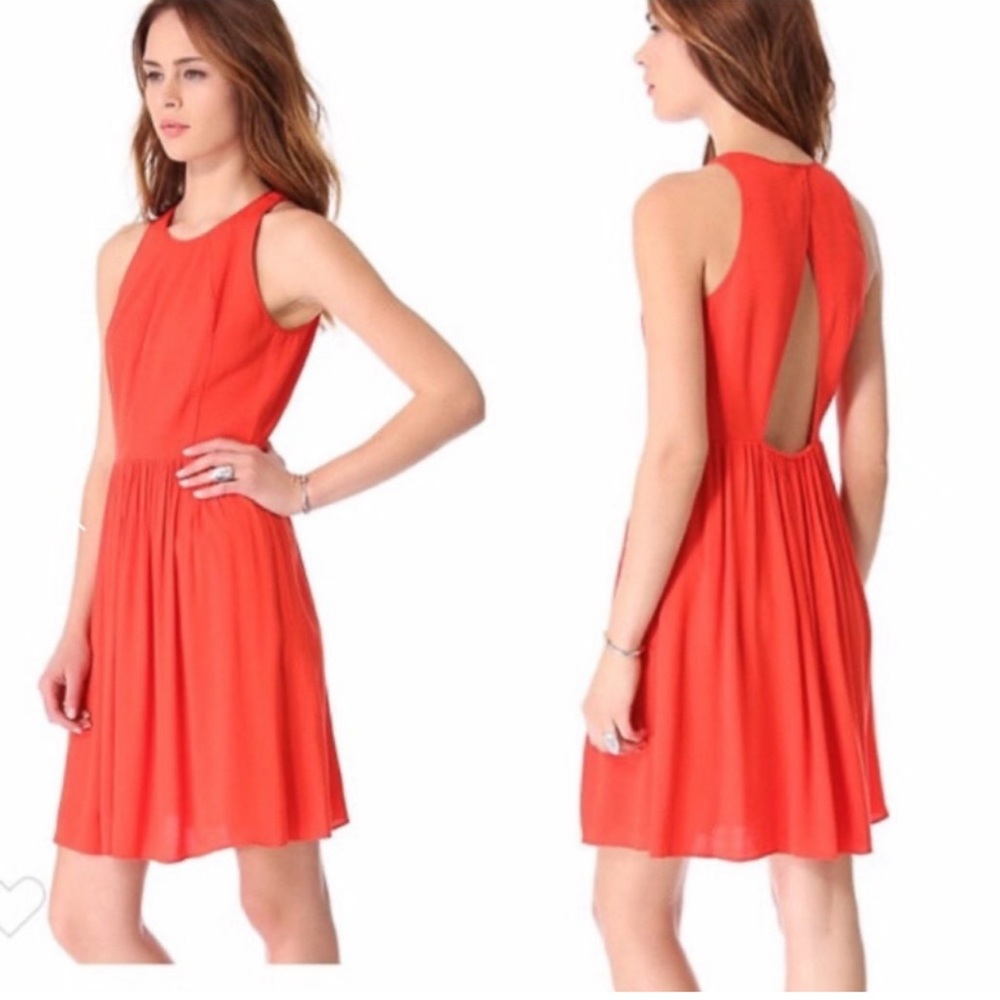 Rebecca Taylor Red Dress Size 12